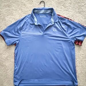 Under Armour Men's Blue Polo Shirt
